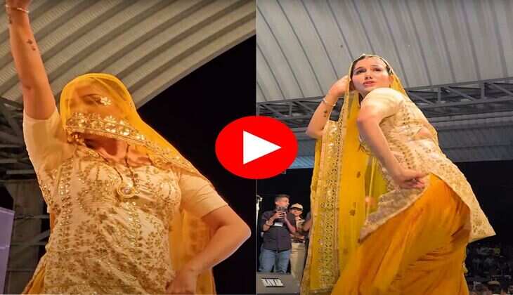 Sapna Chaudhary Dance : चुन्नी उतार सपना चौधरी ने तगड़े ठुमके, लोग हो गए दीवाने 