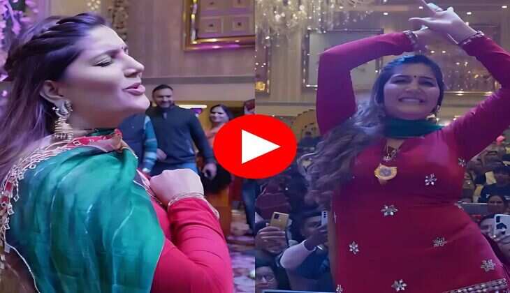 Sapna Dance : हरियाणवी गाने पर सपना चौधरी ने हिलाया ऐसा बदन, फैंस बोले - चांद जमी पर