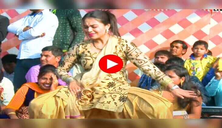 Haryanvi Dance : आरसी उपाध्याय का पाक्या पड़ा अंगूर पर झन्नाटेदार डांस, बना दिया माहौल