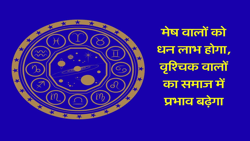 Rashifal 12 October 2026: मेष वालों को धन लाभ होगा, वृश्चिक वालों का समाज में प्रभाव बढ़ेगा