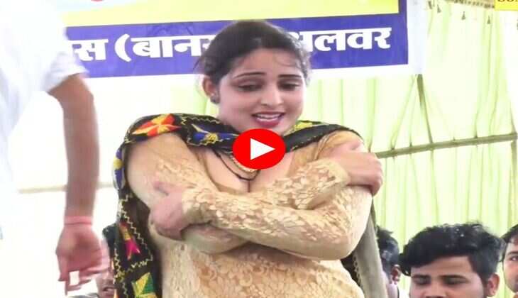 Gori Rani Dance : गोरी रानी ने गजब जवानी पर स्लोली स्लोली लगाए भारी भरकम ठुमके