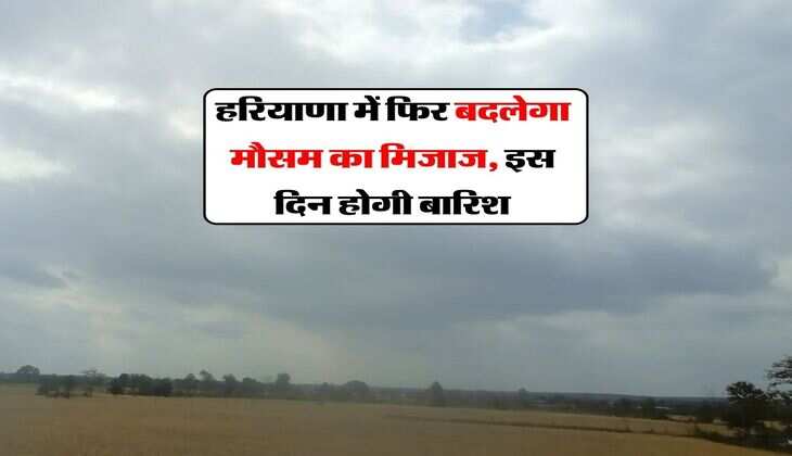 Haryana Weather Alert : हरियाणा में फिर बदलेगा मौसम का मिजाज, इस दिन होगी बारिश