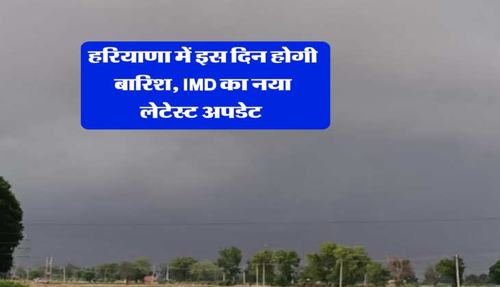 Haryana Mausam : हरियाणा में इस दिन होगी बारिश, IMD का नया लेटेस्ट अपडेट&nbsp;