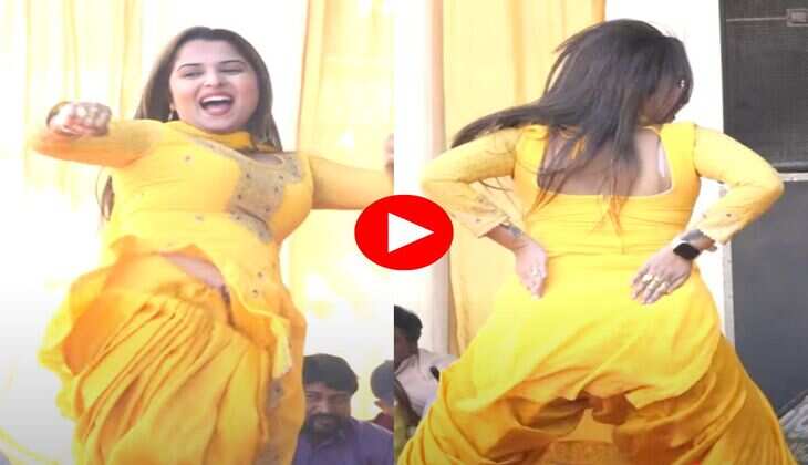 Haryanvi Dance : मुस्कान बेबी ने मटकाई ऐसी फर्राटेदार कमरिया एक्साइटेड हुए लोग
