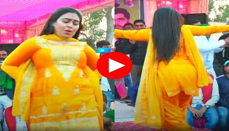 Haryanvi Dance Video : टाइट फिटिंग के सूट में किया धमाकेदार डांस, रातों रात फेमस हो गई ये डांसर