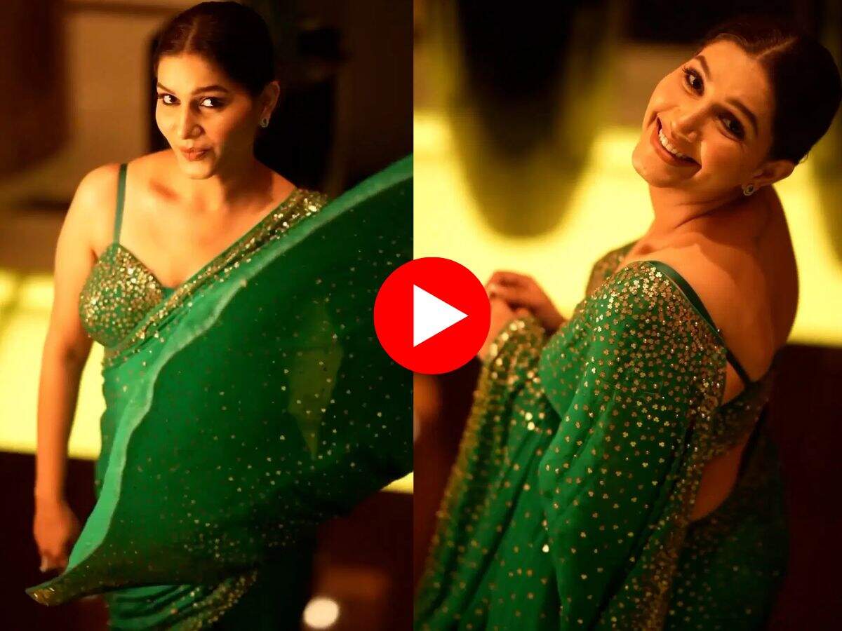 Sapna ka Dance : सूट सलवार छोड़ सपना चौधरी ने पहली बार साड़ी में लचकाई कमर, नहीं देखा होगा ये अंदाज