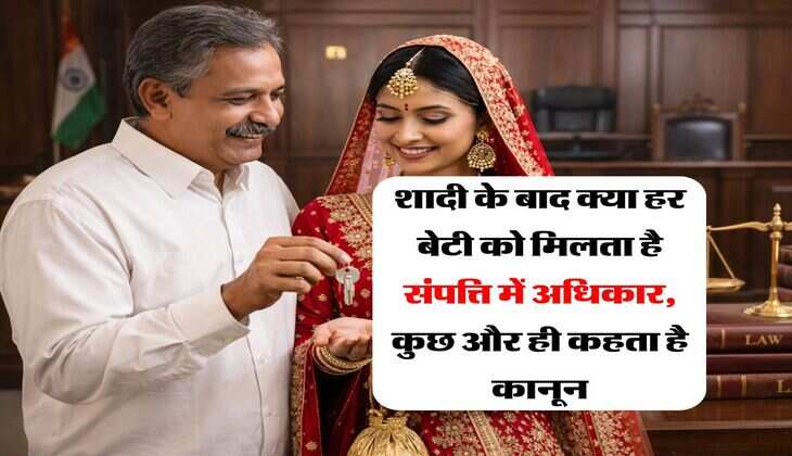 Daughter's Property Right : शादी के बाद क्या हर बेटी को मिलता है संपत्ति में अधिकार, कुछ और ही कहता है कानून