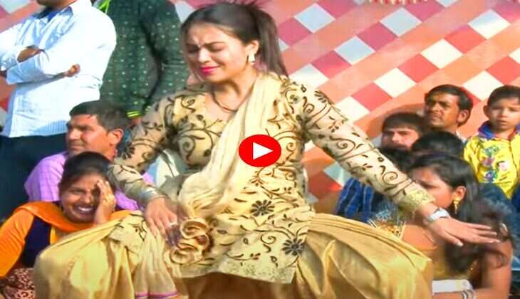 Haryanvi Dance : सपना चौधरी के गाने पर आरसी उपाध्याय ने लचकाया हैव्वी फिगर
