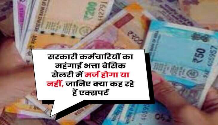 DA Merger January 2026 : सरकारी कर्मचारियों का महंगाई भत्ता बेसिक सैलरी में मर्ज होगा या नहीं, जानिए क्या कह रहे हैं एक्सपर्ट