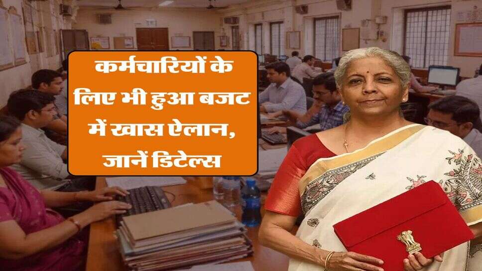 Employees : कर्मचारियों के लिए भी हुआ बजट में खास ऐलान, जानें डिटेल्स