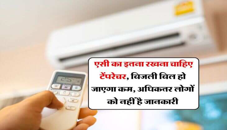 Air Conditioner : एसी का इतना रखना चाहिए टेंपरेचर, बिजली बिल हो जाएगा कम, अधिकतर लोगों को नहीं है जानकारी