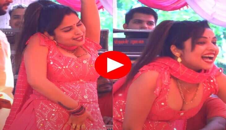 Haryanvi Dance : छाती के लिपट कै पर 23 की उम्र में मुस्कान बेबी का दिखा जोशीला अंदाज, फैंस हुए बेकाबू