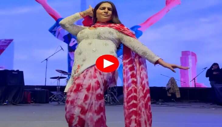 Sapna ka Dance : बदली बदली लागै पर झूम झूम कर नाची सपना चौधरी, हिला दिया अंग अंग