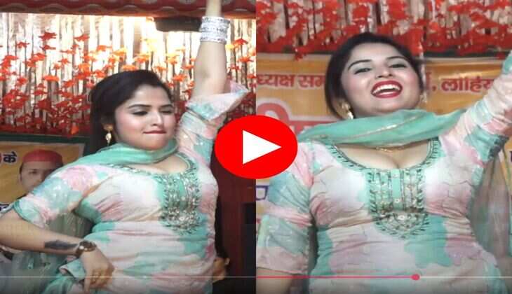 Haryanvi Dance Video : टाइट फिटिंग के सूट में मुस्कान बेबी ने किया हसीन डांस, लोग हार बैठे दिल&nbsp;
