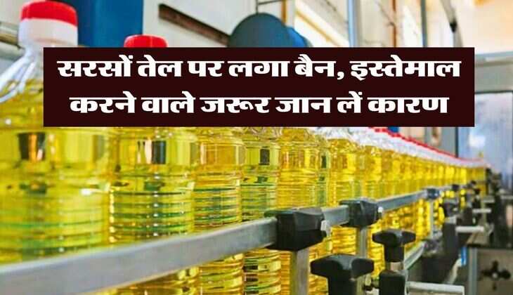 sarso tel uses : सरसों तेल पर लगा बैन, इस्तेमाल करने वाले जरूर जान लें कारण