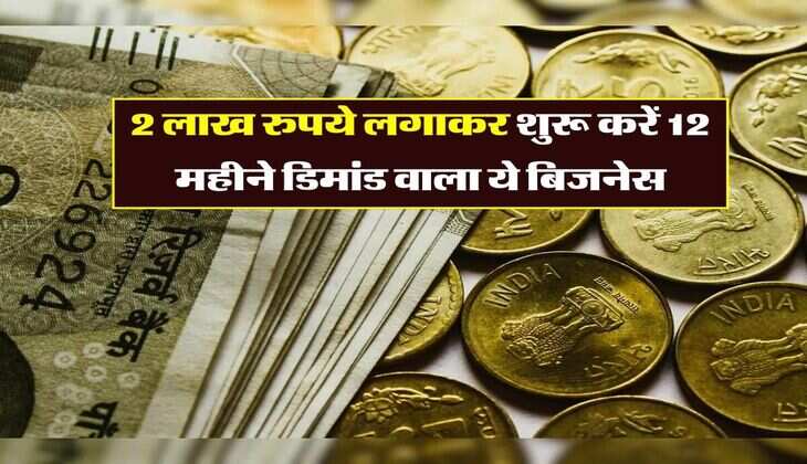 Business Idea : 2 लाख रुपये लगाकर शुरू करें 12 महीने डिमांड वाला ये बिजनेस, हर महीने होगी लाखों की कमाई, सरकार भी दे रही सहायता