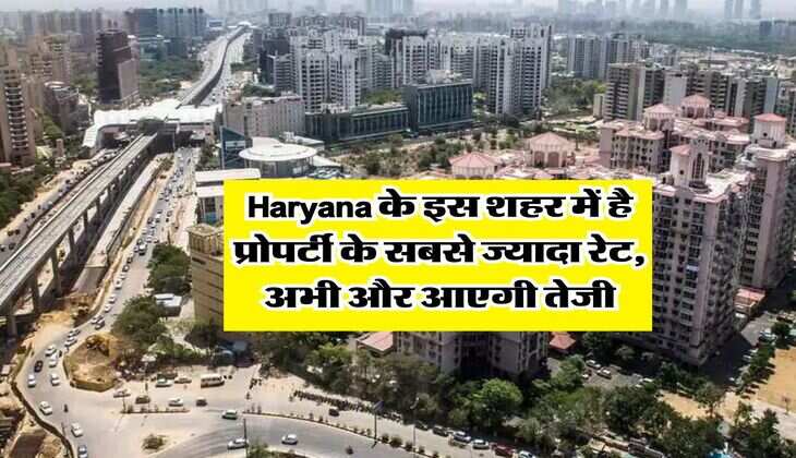 Haryana के इस शहर में है प्रोपर्टी के सबसे ज्यादा रेट, अभी और आएगी तेजी