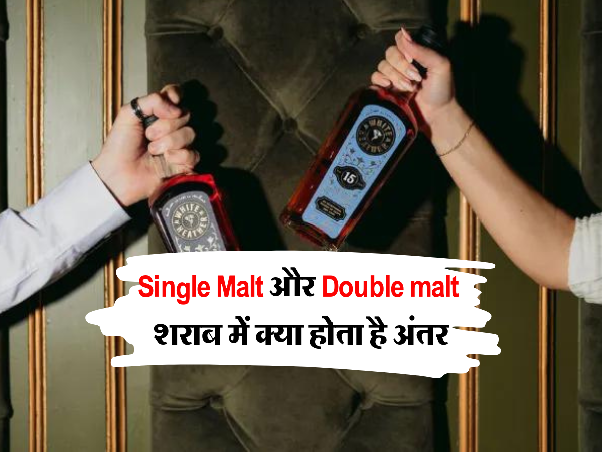 Single Malt और Double malt शराब में क्या होता है अंतर