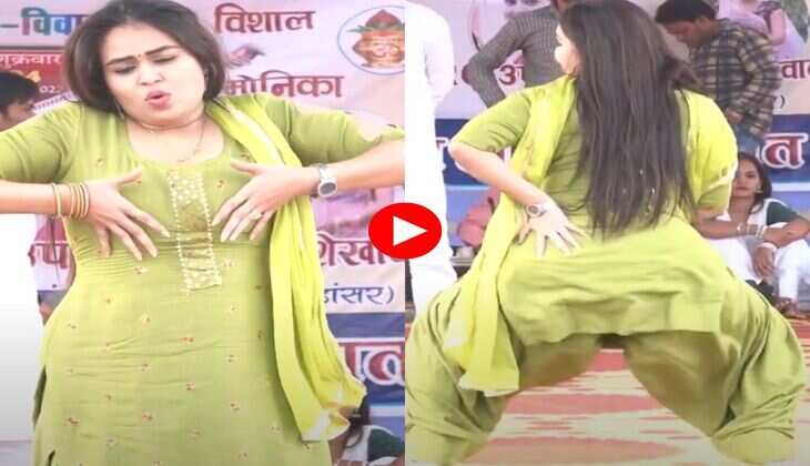 Haryanvi Dance : टाइट सूट में आरसी उपाध्याय ने लगाए हैव्वी हैव्वी ठुमके, लोग बोले- सपना चौधरी की टक्कर है भाई