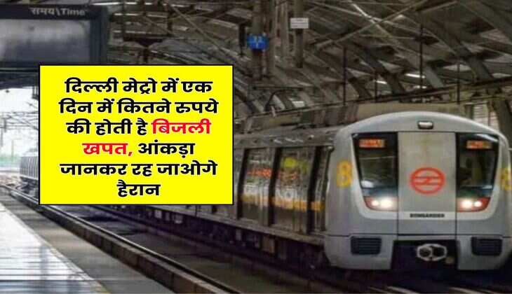 Delhi Metro : दिल्ली मेट्रो में एक दिन में कितने रुपये की होती है बिजली खपत, आंकड़ा जानकर रह जाओगे हैरान