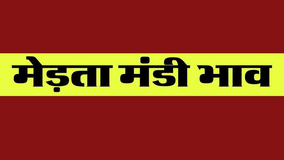 मेड़ता मंडी भाव 28 अक्टूबर 2026: मूंग के भाव में गिरावट, तारामीरा का भाव स्थिर