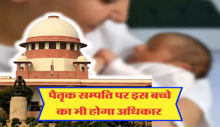 पैतृक सम्पति पर इस बच्चे का भी होगा अधिकार 