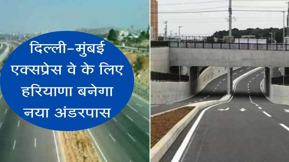 Haryana to build new underpass for Delhi-Mumbai Expressway