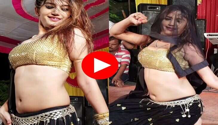 Haryanvi Dance : लहंगा चोली पहन कोमल रंगीली ने स्टेज पर लगाएं ठुमके, फैंस हुए पानी-पानी