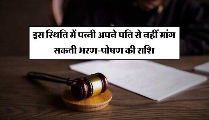 High Court Decision : इस स्थिति में पत्नी अपने पति से नहीं मांग सकती भरण-पोषण की राशि, हाईकोर्ट ने सुनाया बड़ा फैसला