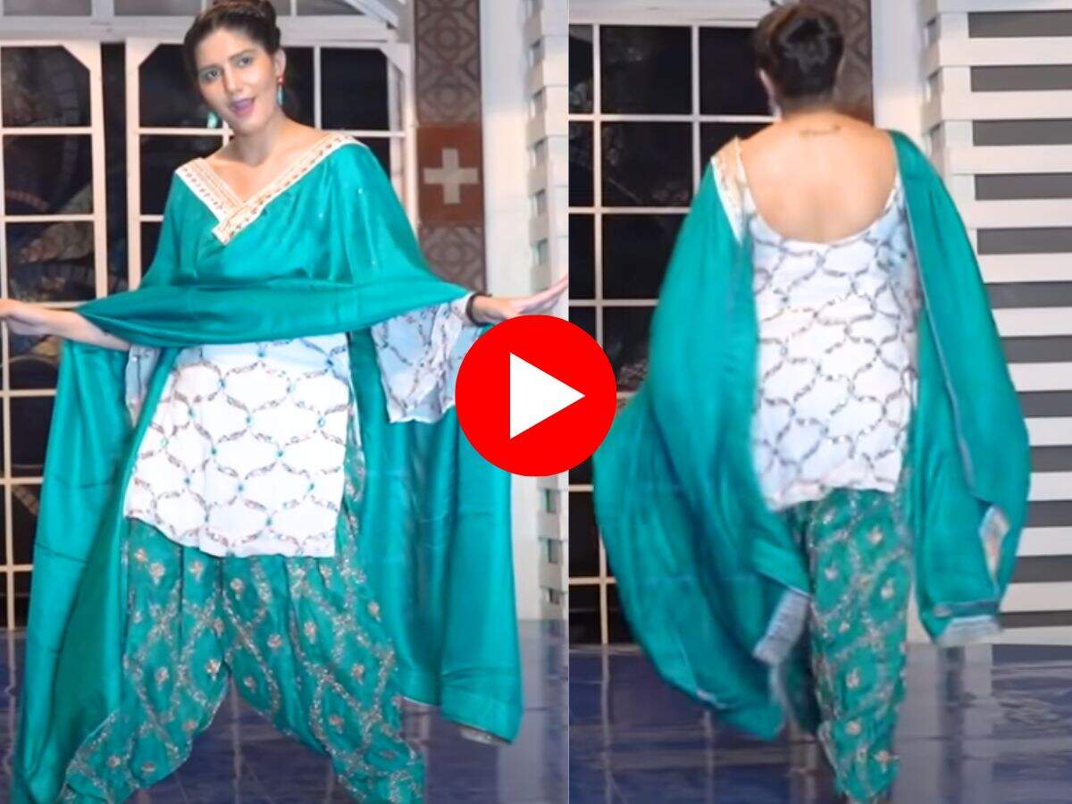 Sapna Choudhary Dance : तेरी लत लग जागी पर सपना चोधरी ने अदाओं से किया मदहोश