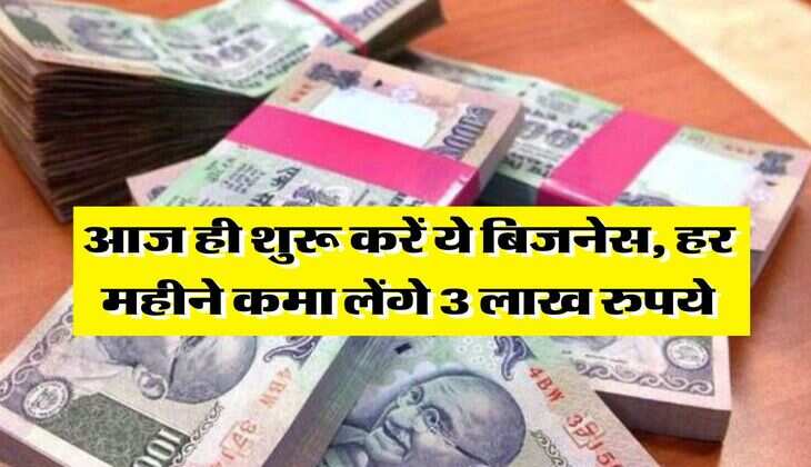 Business Idea : आज ही शुरू करें ये बिजनेस, हर महीने कमा लेंगे 3 लाख रुपये