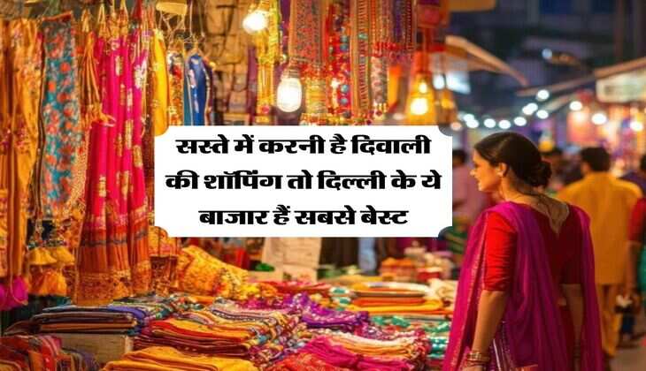 Delhi Cheapest Market : सस्ते में करनी है दिवाली की शॉपिंग तो दिल्ली के ये बाजार हैं सबसे बेस्ट