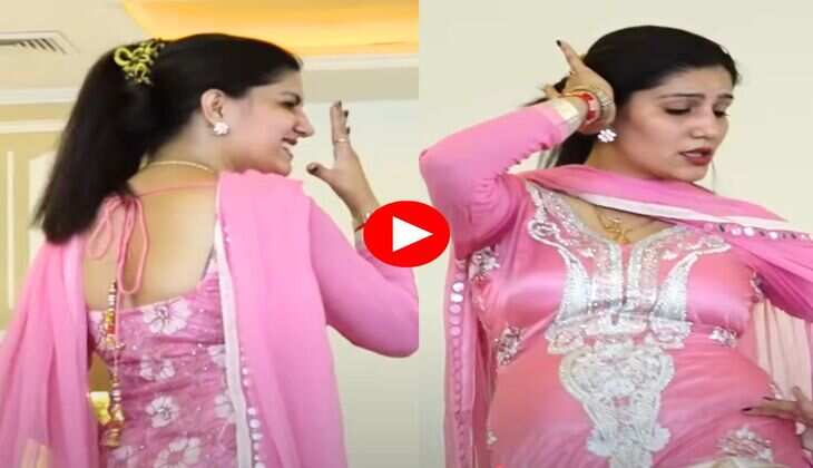 Sapna Choudhary Dance : हवा कसूती पर सपना चौधरी के ठुमकों पर दिल हार बैठे जवान और बूढ़े