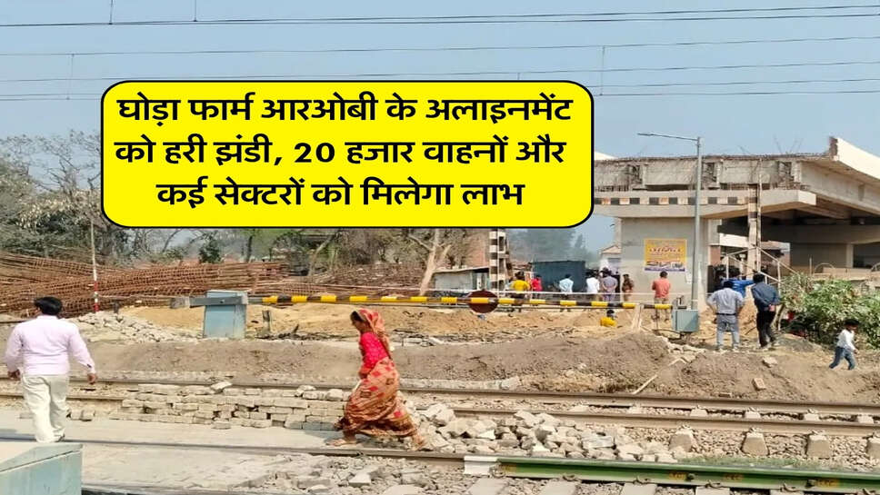 Hisar News : घोड़ा फार्म आरओबी के अलाइनमेंट को हरी झंडी, 20 हजार वाहनों और कई सेक्टरों को मिलेगा लाभ
