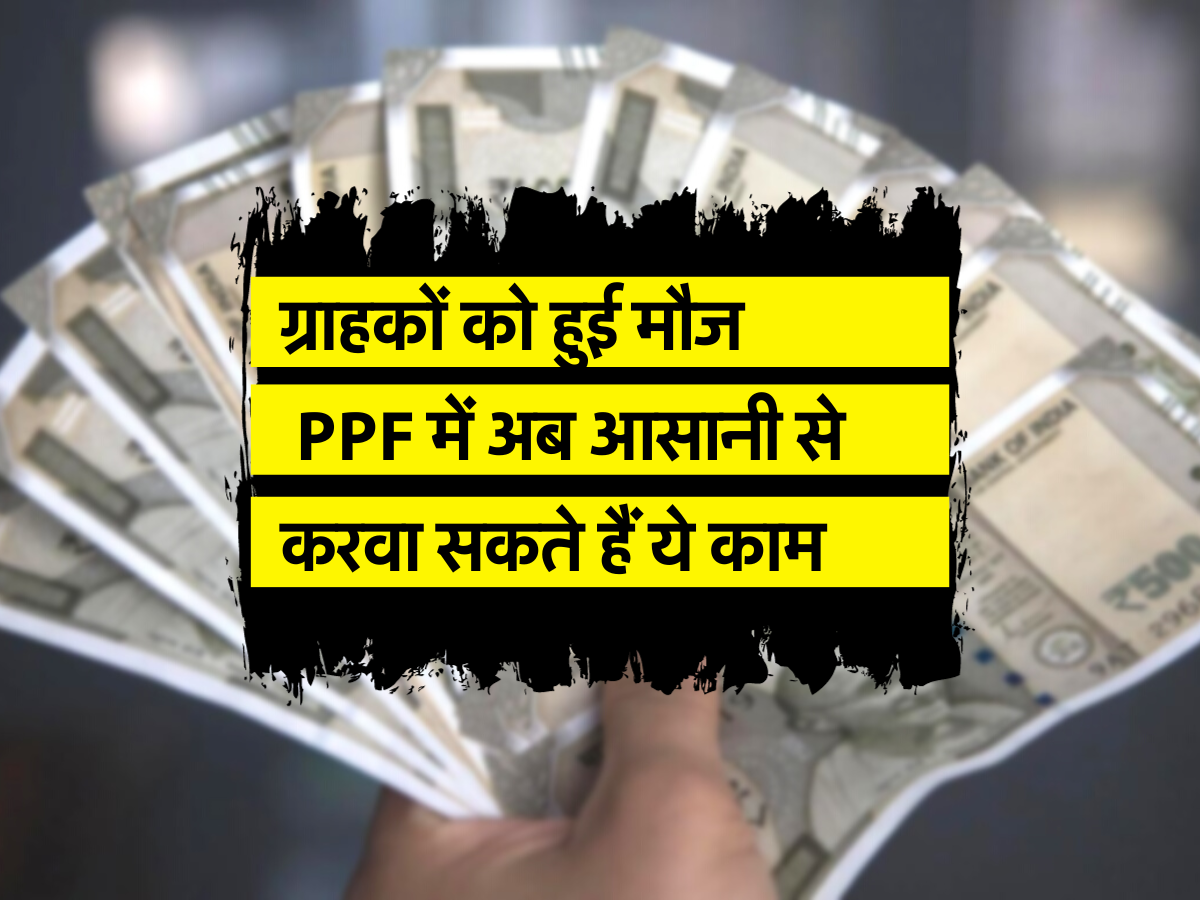 ग्राहकों को हुई मौज, PPF में अब आसानी से करवा सकते हैं ये काम 