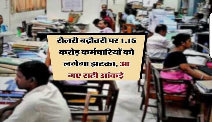 8th pay commission : सैलरी बढ़ौतरी पर 1.15 करोड़ कर्मचारियों को लगेगा झटका, आ गए सही आंकड़े 