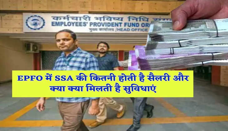 EPFO में SSA की कितनी होती है सैलरी और क्या क्या मिलती है सुविधाएं