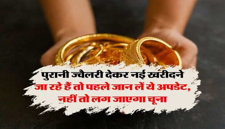Old Gold Jewellery Rate :  पुरानी ज्वैलरी देकर नई खरीदने जा रहे हैं तो पहले जान लें ये अपडेट, नहीं तो लग जाएगा चूना
