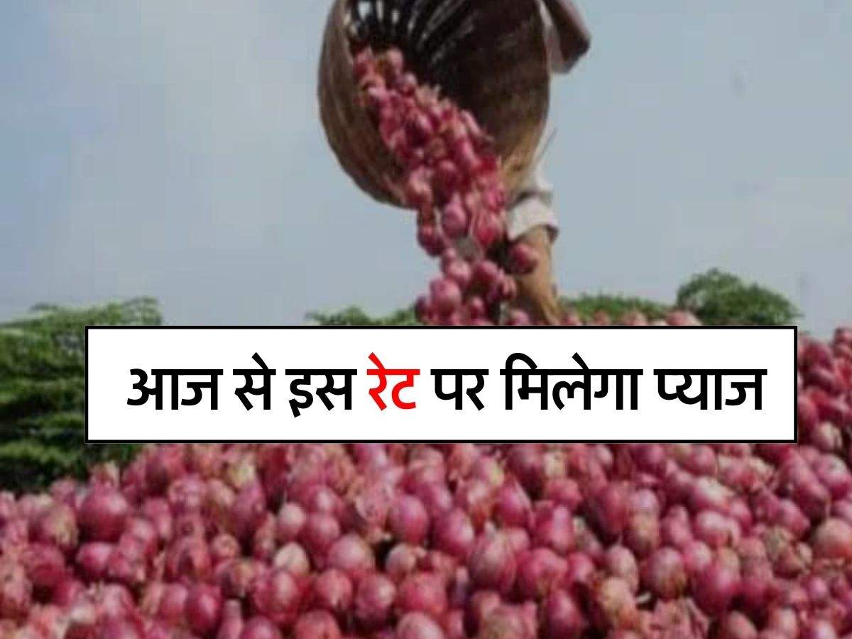 Delhi Onion Price Today : दिल्ली वालो, आज से इस रेट पर मिलेगा प्याज