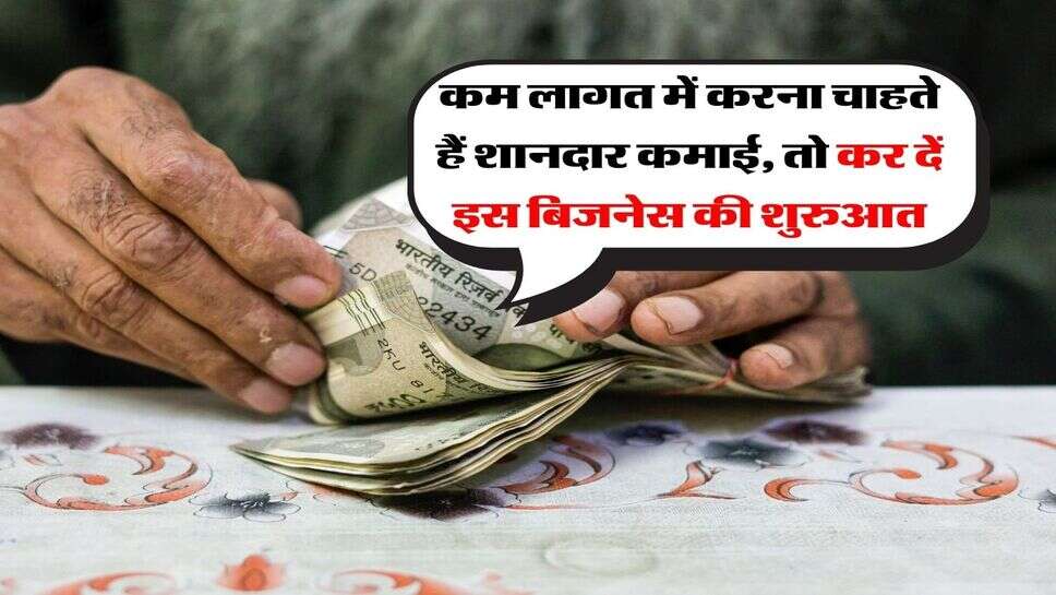 Small Investment Business : कम लागत में करना चाहते हैं शानदार कमाई, तो कर दें इस बिजनेस की शुरुआत