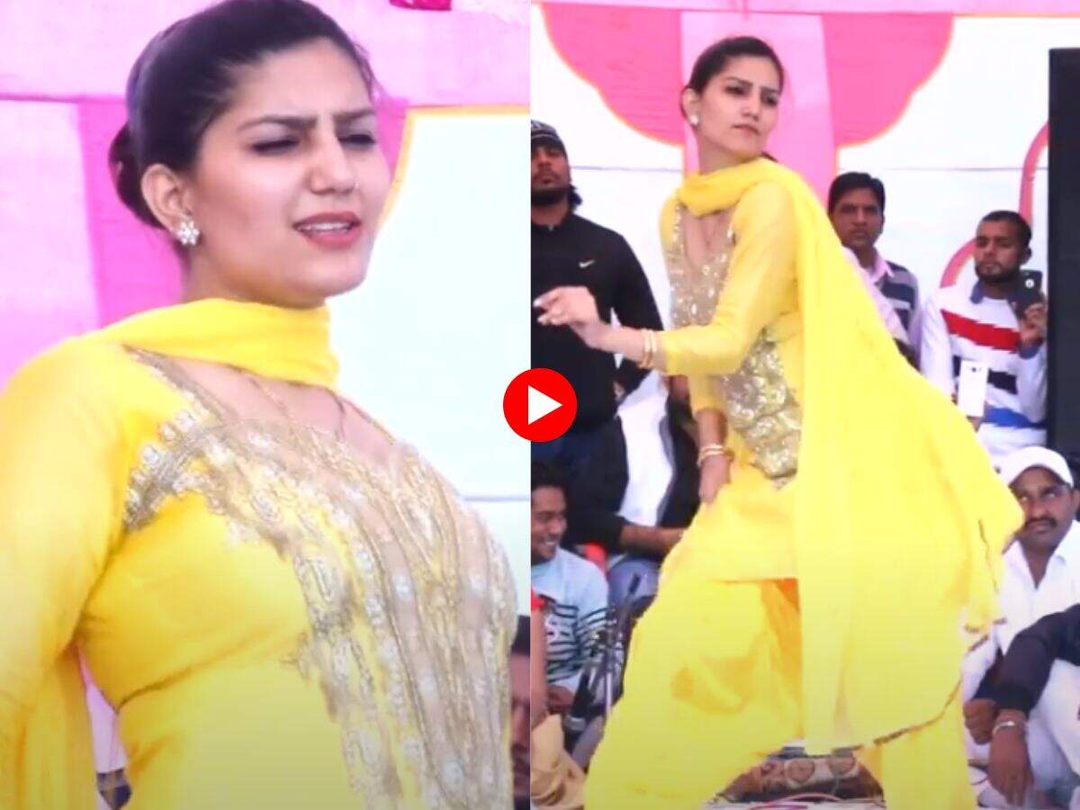 Sapna Choudhary Dance : तेरी आंख्या का यू काजल पर सपना चौधरी ने दिखाया निराला अंदाज