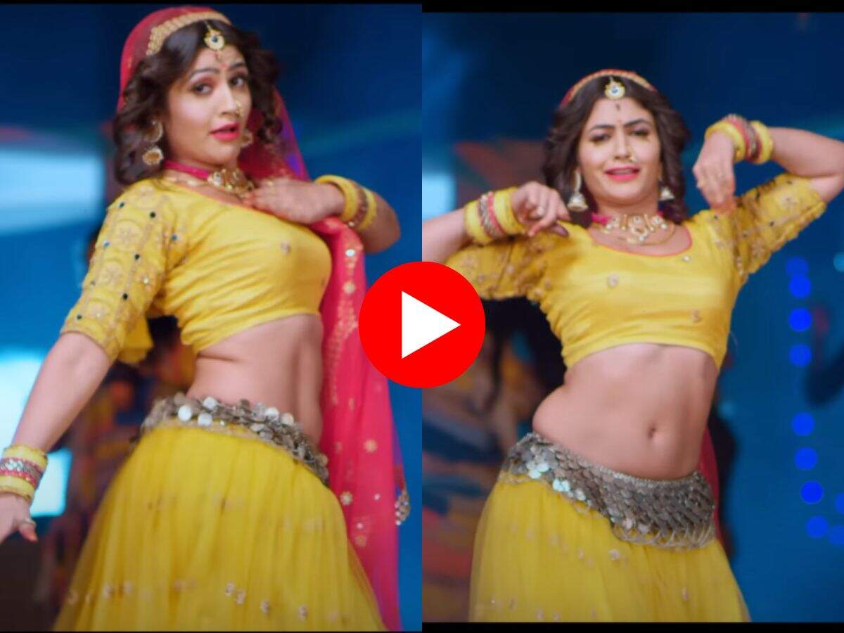 Haryanvi Dance : गोरी नागोरी ने लहंगा चोली में हिलाया जीरो फिगर, हसीन डांस से लूट ली महफिल
