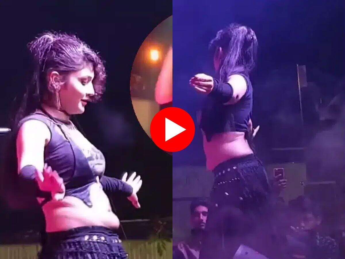 Haryanvi Dance : घाघरा-चोली में गोरी नागोरी ने ठुमकों से मचाया धमाल, वीडियो हुआ वायरल