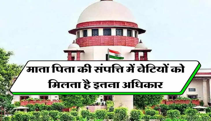 Daughters right : माता पिता की संपत्ति में बेटियों को मिलता है इतना अधिकार, 90 फिसदी को नहीं पता