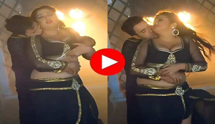 Bhojpuri Dance : जाड़े के जुगाड़ पर आम्रपाली ने निरहुआ से चिपककर किया डांस, फैंस भर रहे सिसकियां