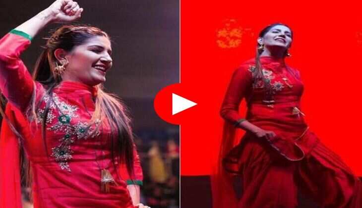 Sapna Chaudhary गाने की बीट पर लगाए फर्राटेदार ठुमके, देख क्रेजी हुए फैंस