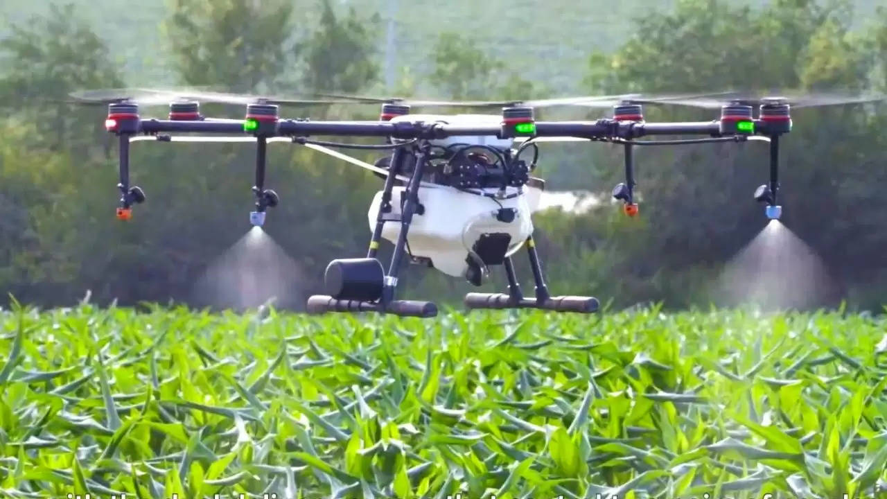 agriculture drone subsidy scheme : Government is giving 75 percent subsidy on buying spray drones