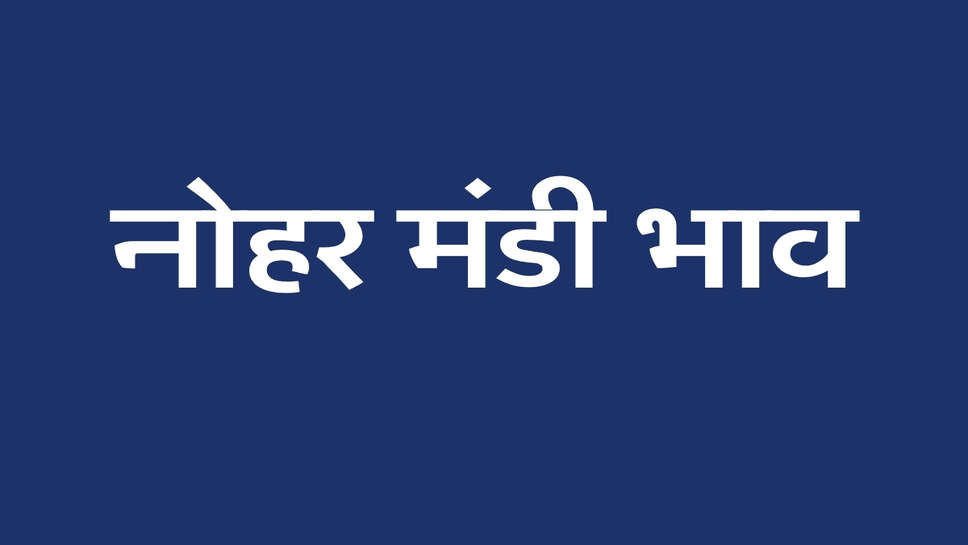 नोहर मंडी भाव 27 अक्टूबर 2026: नरमा, कपास, सरसों और ग्वार के ताजा भाव