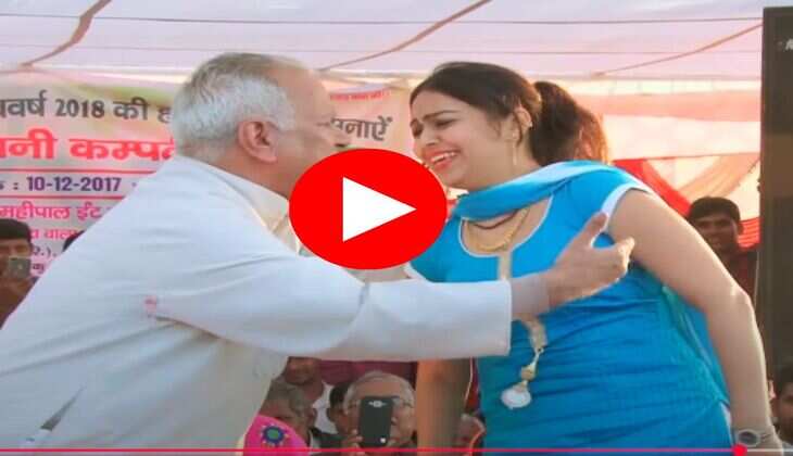 Haryanvi Viral Dance : हरियाणवी ताऊ संग आरसी उपाध्याय ने किया गदर डांस, माहौल हो गया गर्म 