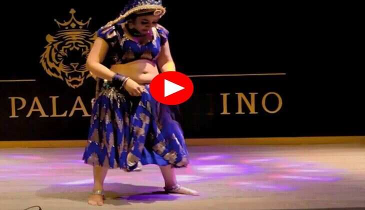 Gori Nagori Dance : लहंगा-चोली में गोरी नागोरी ने लगाए फर्राटेदार ठुमके, फैंस से बोली- ले फोटो ले